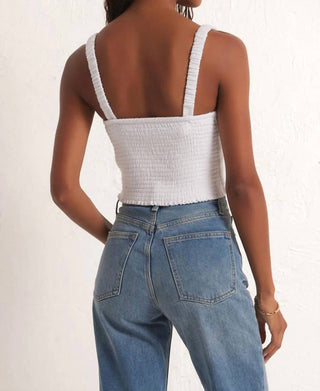 Z Supply - Blusa de gaze Cambria