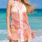 Malibutique - Blossom V-neck Cover Up
