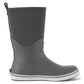 Gill Mens Hydro High Performance Mid Length Fishing Deck Rain Boot Waterproof Insulated Ash Grey