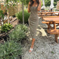 Edit By Nine - Lace Up Midi Dress