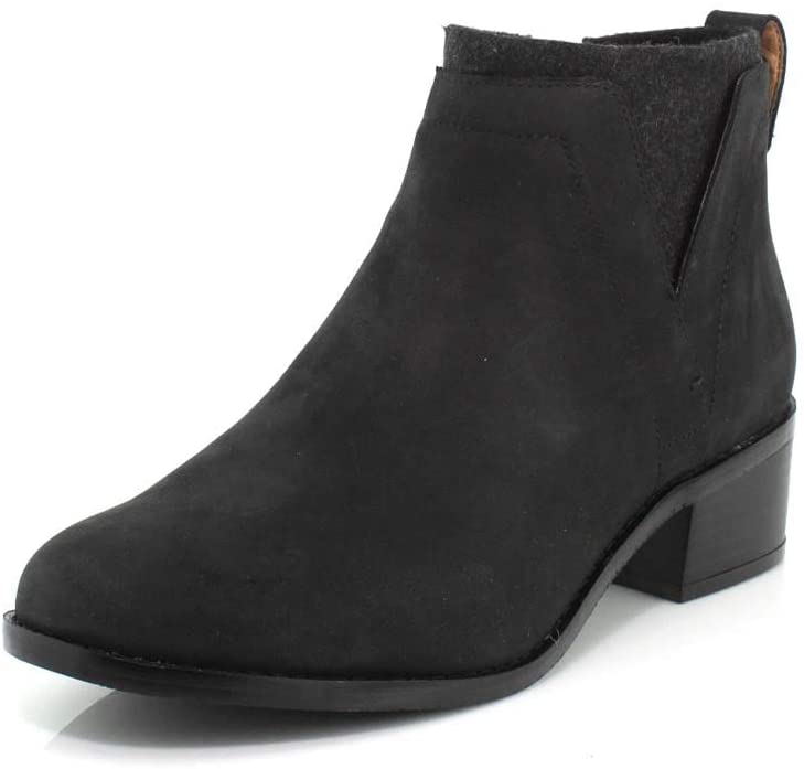 Bota feminina Vionic Joslyn preta tamanho 6 B(M) EUA
