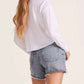 Bobi - Long Sleeve Button Front Top