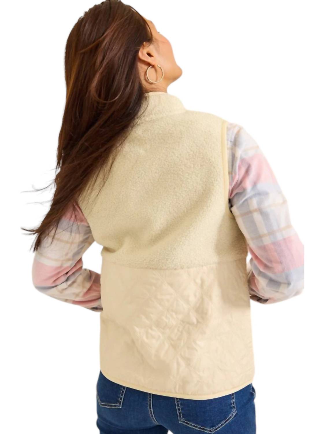 Tommy Bahama - Faux Sherpa Hybrid Vest