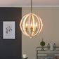 Chandelier, Hanging Light Fixture With Adjustable Chain For Kitchen, Bulb Not Included