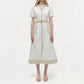 Jonathan Simkhai - Hanover Short Sleeve Midi Dress