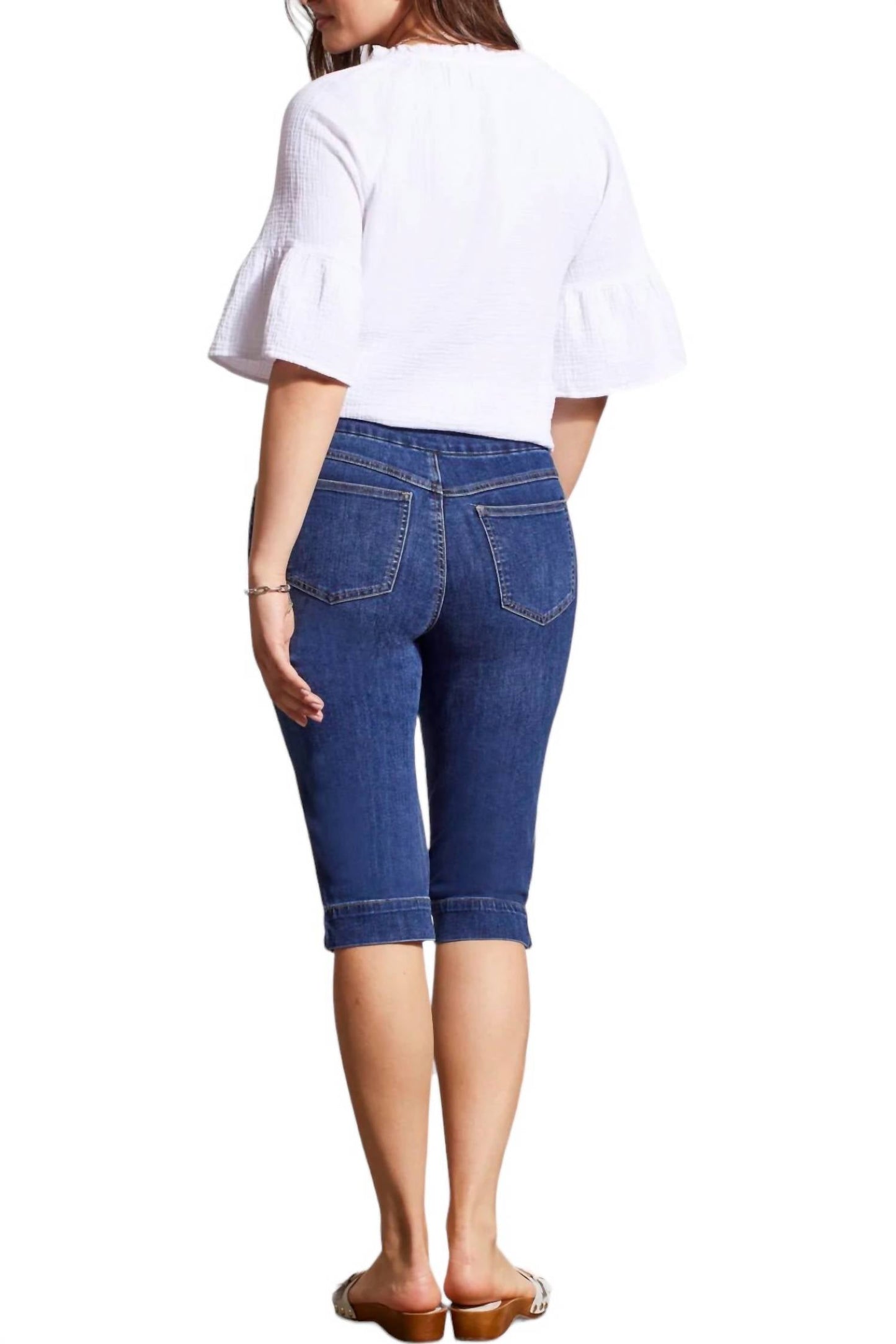 Tribal - Audrey Denim Capri Pants