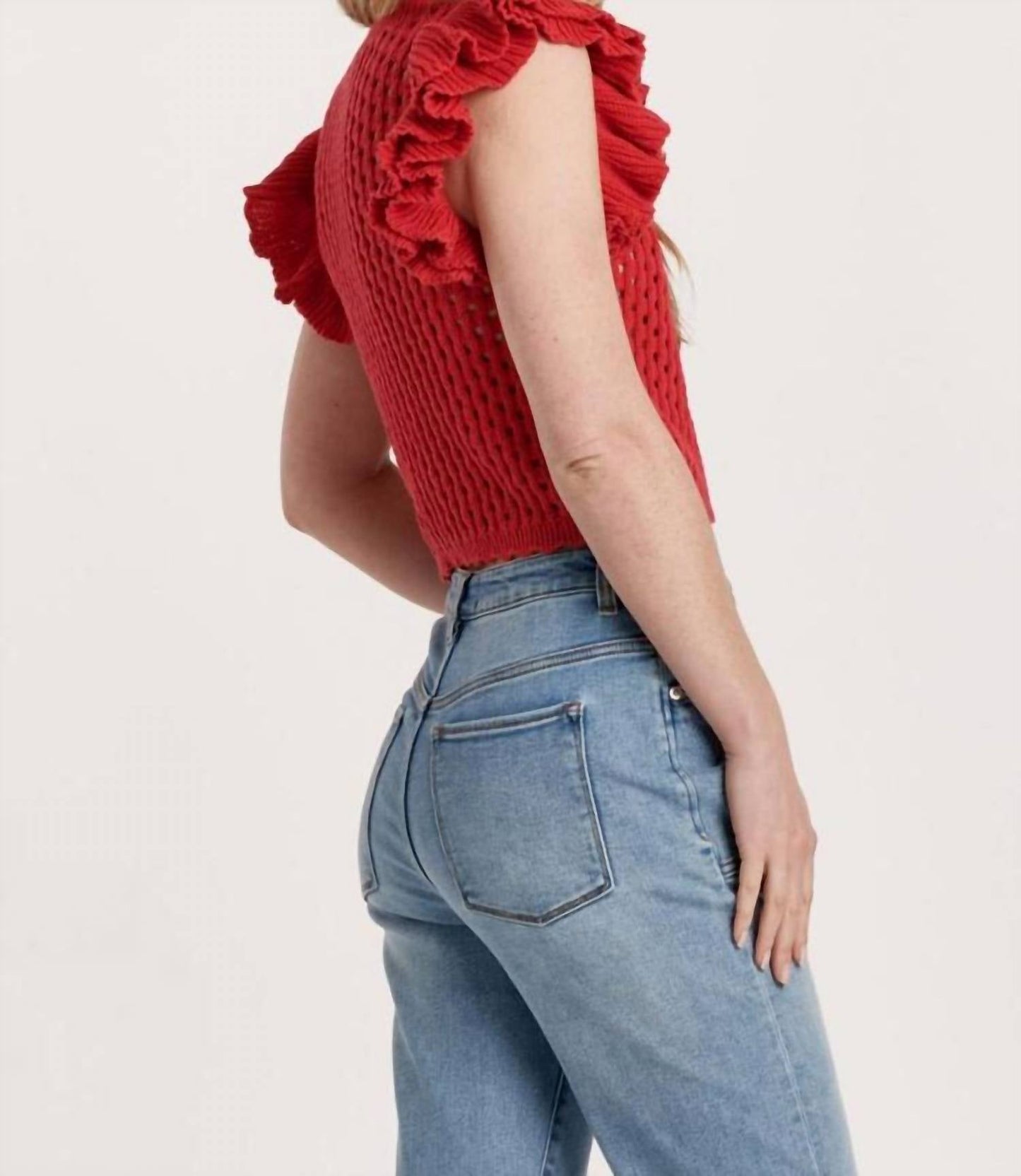 Another Love - Marina Eyelet Top
