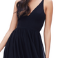 Vestido Midi Alicia Mixed Media Feminino Dress The Population Preto Tamanho Médio