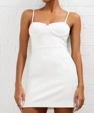 French Connection - Vestido com decote espartilho Whisper