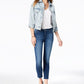 Calça jeans skinny cropped Kristen de cintura média feminina Joe's Jeans, azul, tamanho 8/29