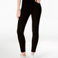 Calça jeans skinny feminina Alice de cintura alta M1858, preta, tamanho 32x32