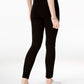 Calça jeans skinny feminina Alice de cintura alta M1858, preta, tamanho 32x32