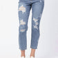 Judy Blue - Distressed Boyfriend Fit Jeans