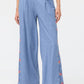 Johnny Was - ELIZABETH WIDE LEG PLEAT PANT
