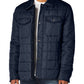 Andrew Marc Men's Quilted Jacket, SQUARE QUILT INK, Small