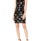 Tommy Hilfiger Women's Sequin Star Dress, Black/Gold, 12