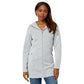 LLBean Women's Sweater Fleece Coat - Pewter