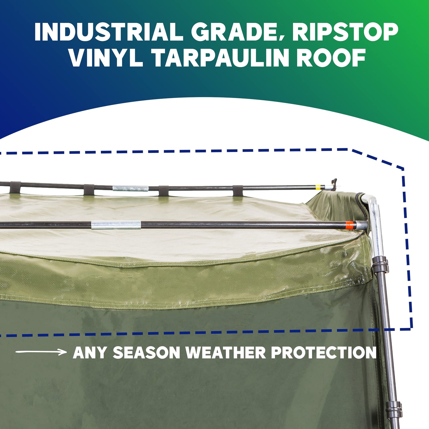 Tenda leve para armazenamento de bicicletas YardStash 