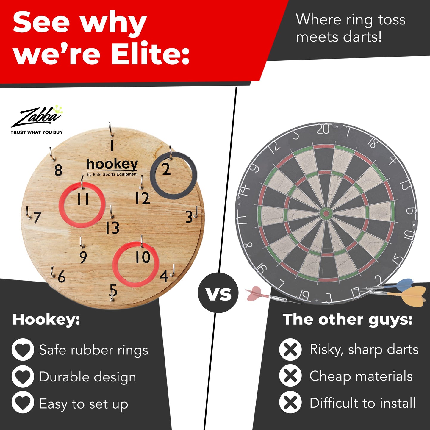 Hookey - Jogo de Arremesso de Argolas 