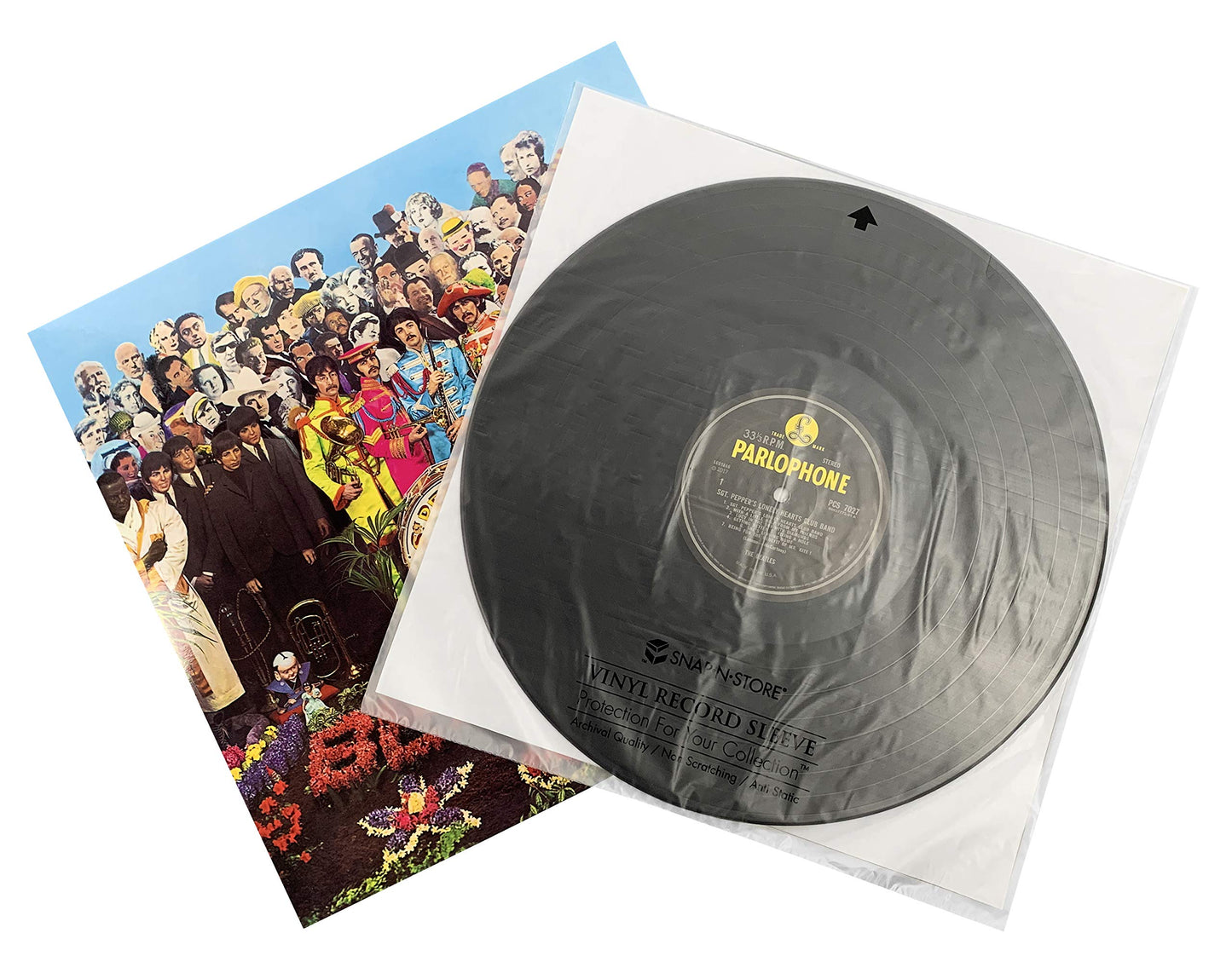 Capas para discos de vinil - pacote com 25 unidades 