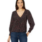 Sanctuary Noelle Smocked Sleeve Blouse Red Party Pop LG (US 10-12)
