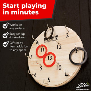 Hookey - Jogo de Arremesso de Argolas 