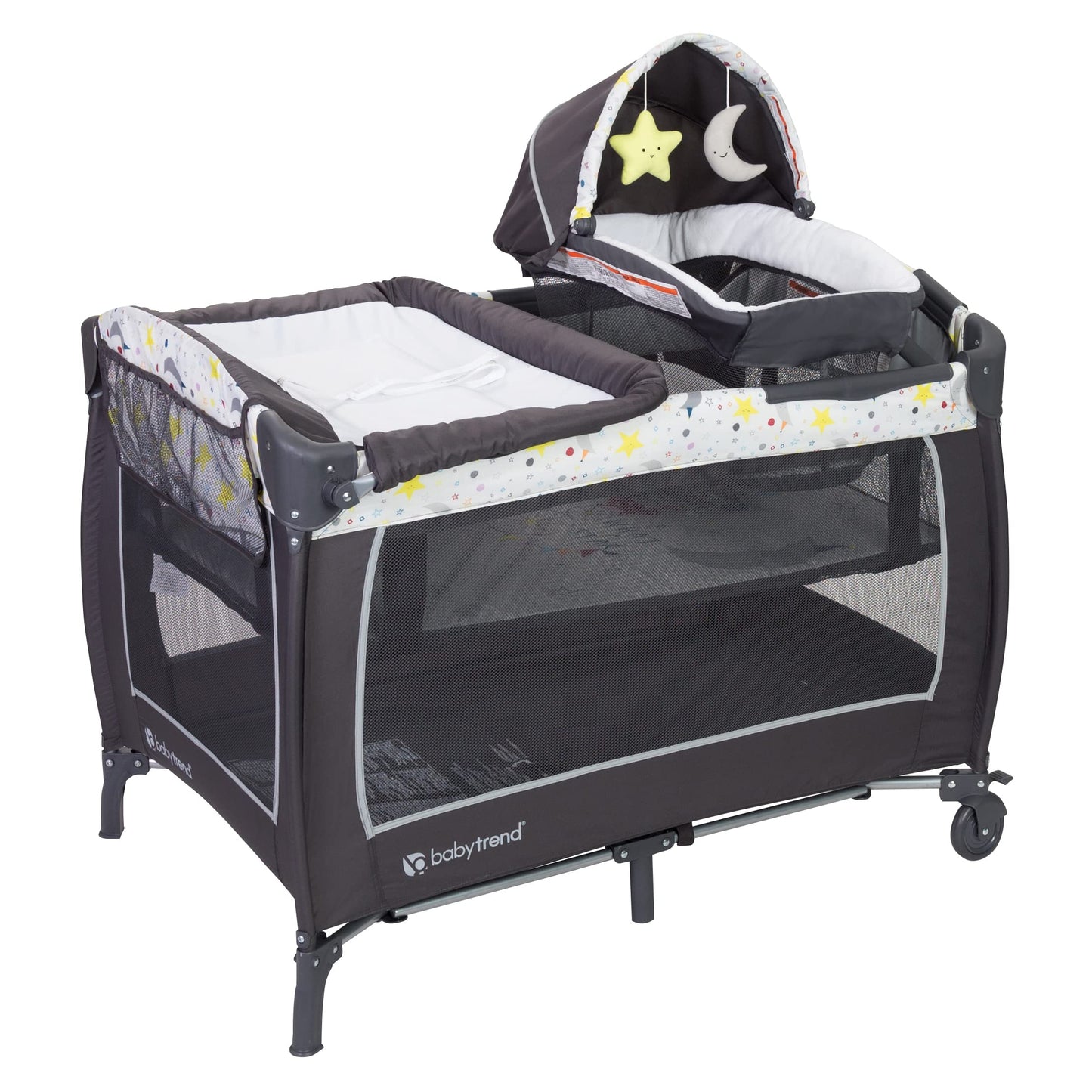 Baby Trend Lil Snooze Deluxe II Nursery Center Twinkle Twinkle Little Moon