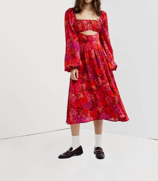 For Love & Lemons - NIKKI MIDI DRESS