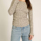 Project Social T - Sanna Boat Neck Rib Long Sleeve Top