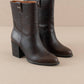 Oasis Society - Women's Jennie Classic Heeled Everyday Bootie