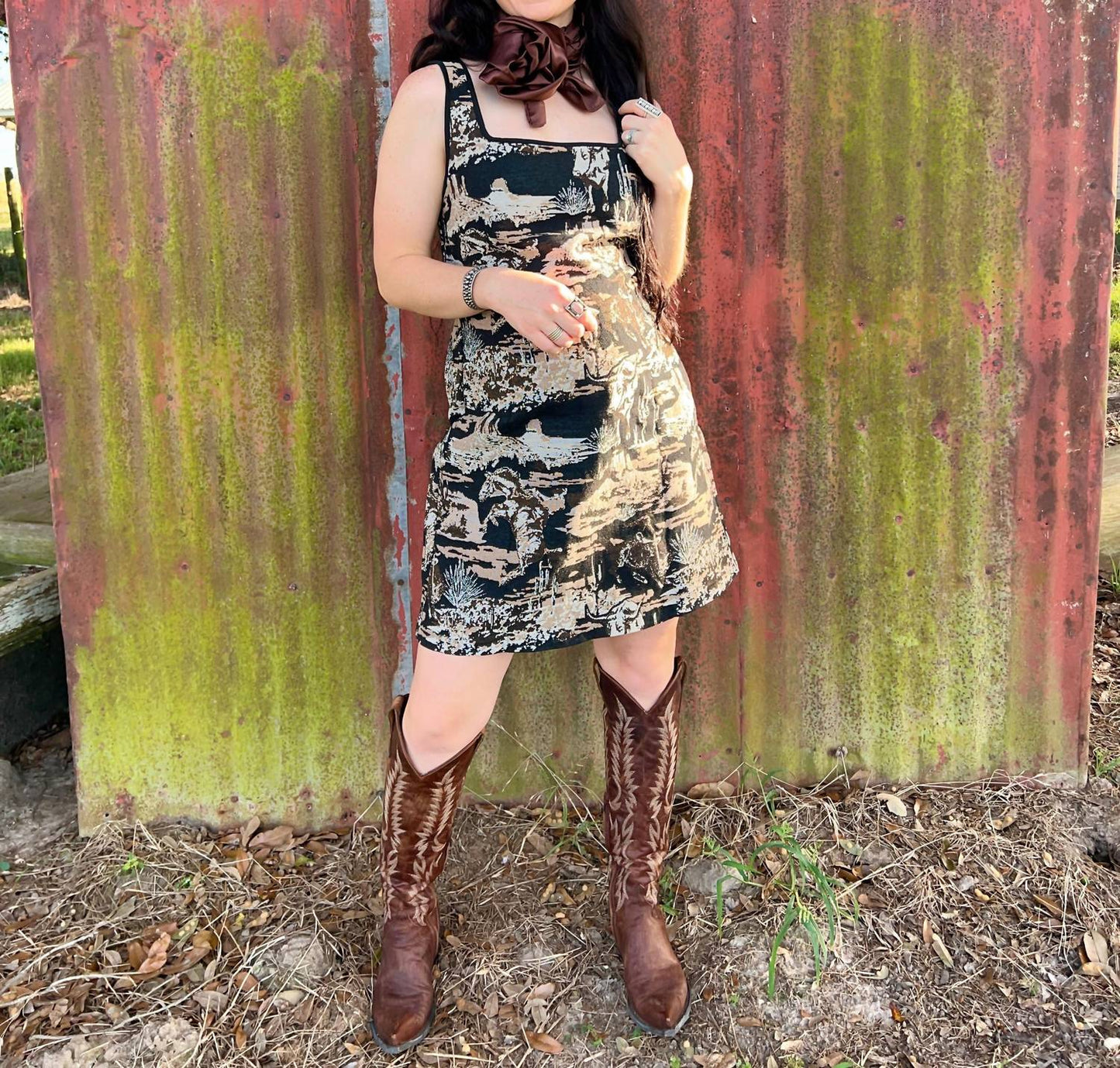 2Flyco - Painted Desert Sleeveless Mini Dress