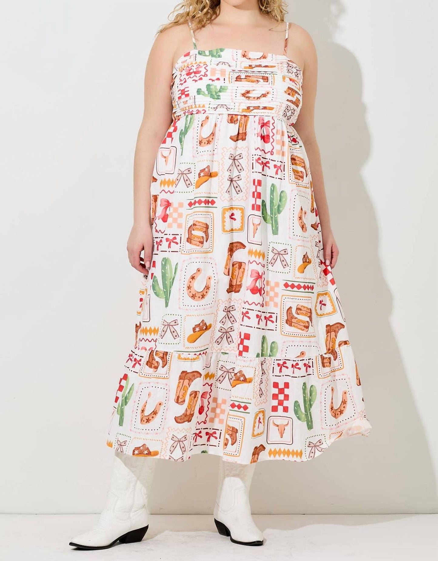 Baevely By Wellmade - Wild West Sundress