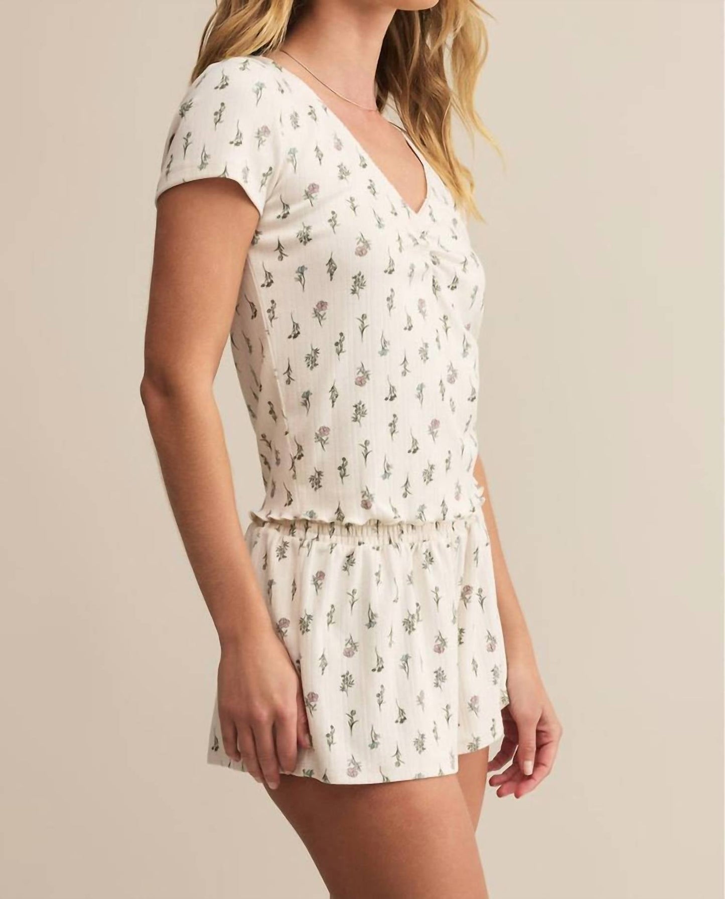 Z Supply - Lounge Montana Floral Top