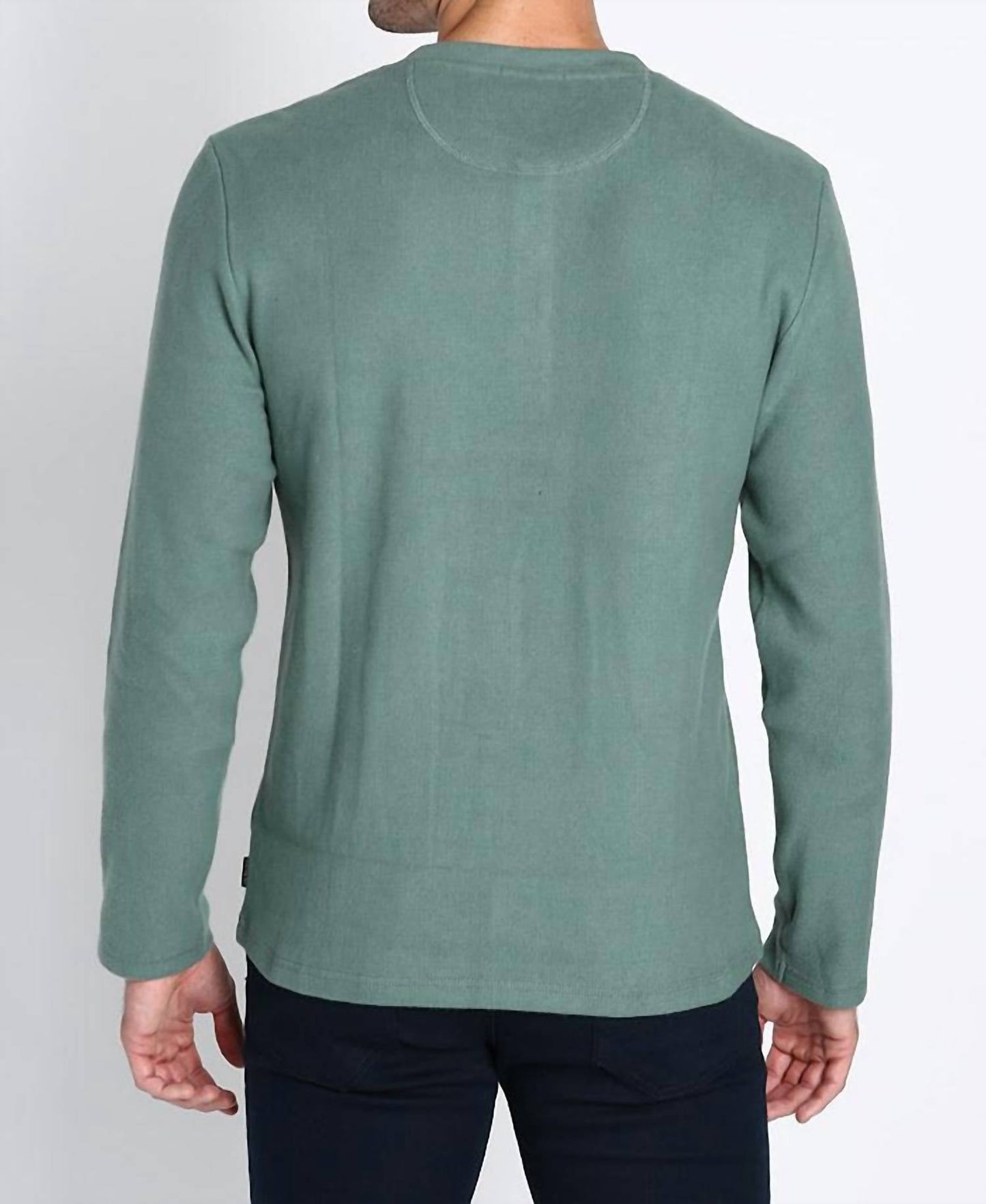 Jachs New York - Brushed Waffle Long Sleeve Henley