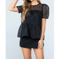 Thml - Mesh Short Sleeve Top