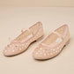 Dolce Vita - Women's Blush Pearl Ballet Flats
