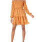 LIKELY Women's Jarren Dress, Apricot Nectar Multi, 12