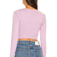 For Love & Lemons - JOAN CROP CARDIGAN