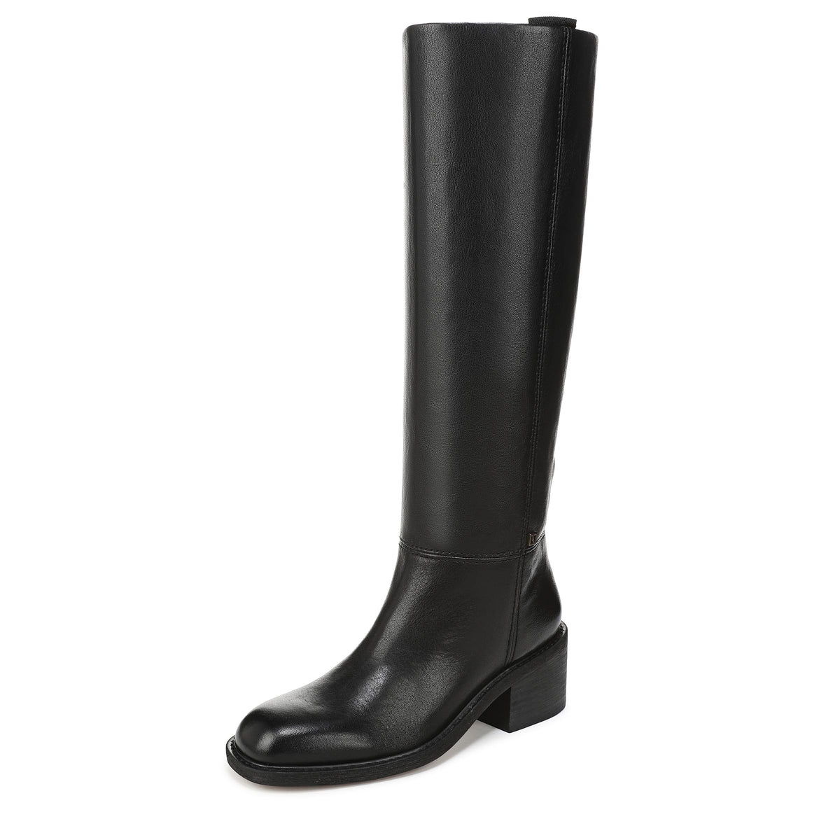 Franco Sarto Womens Niva Fashion Boot Black Leather Size 6 M