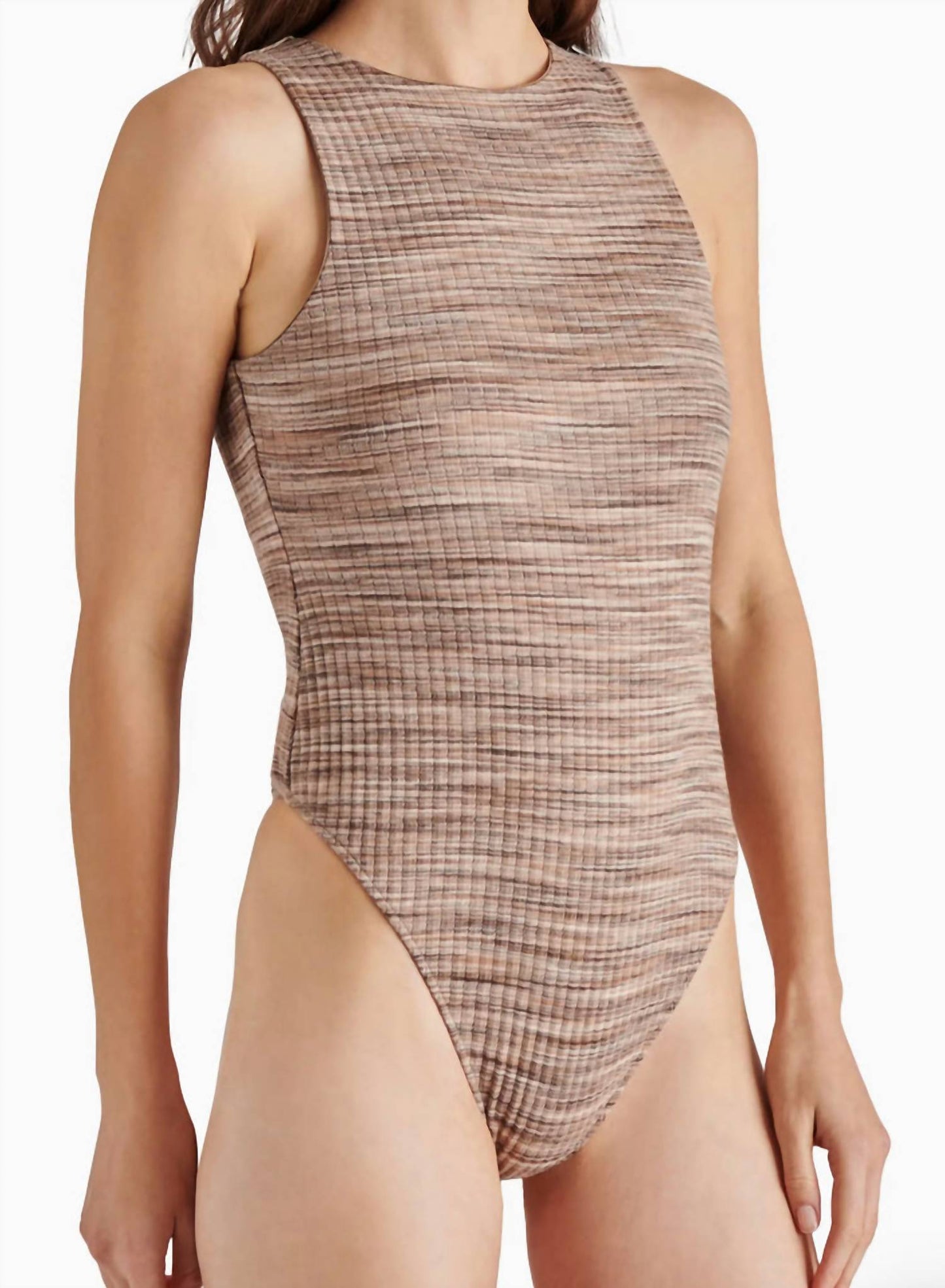 Steve Madden - Rib Sleeveless Bodysuit