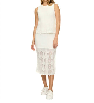 Bandeiras e Hino - Vestido de Suéter de Crochê