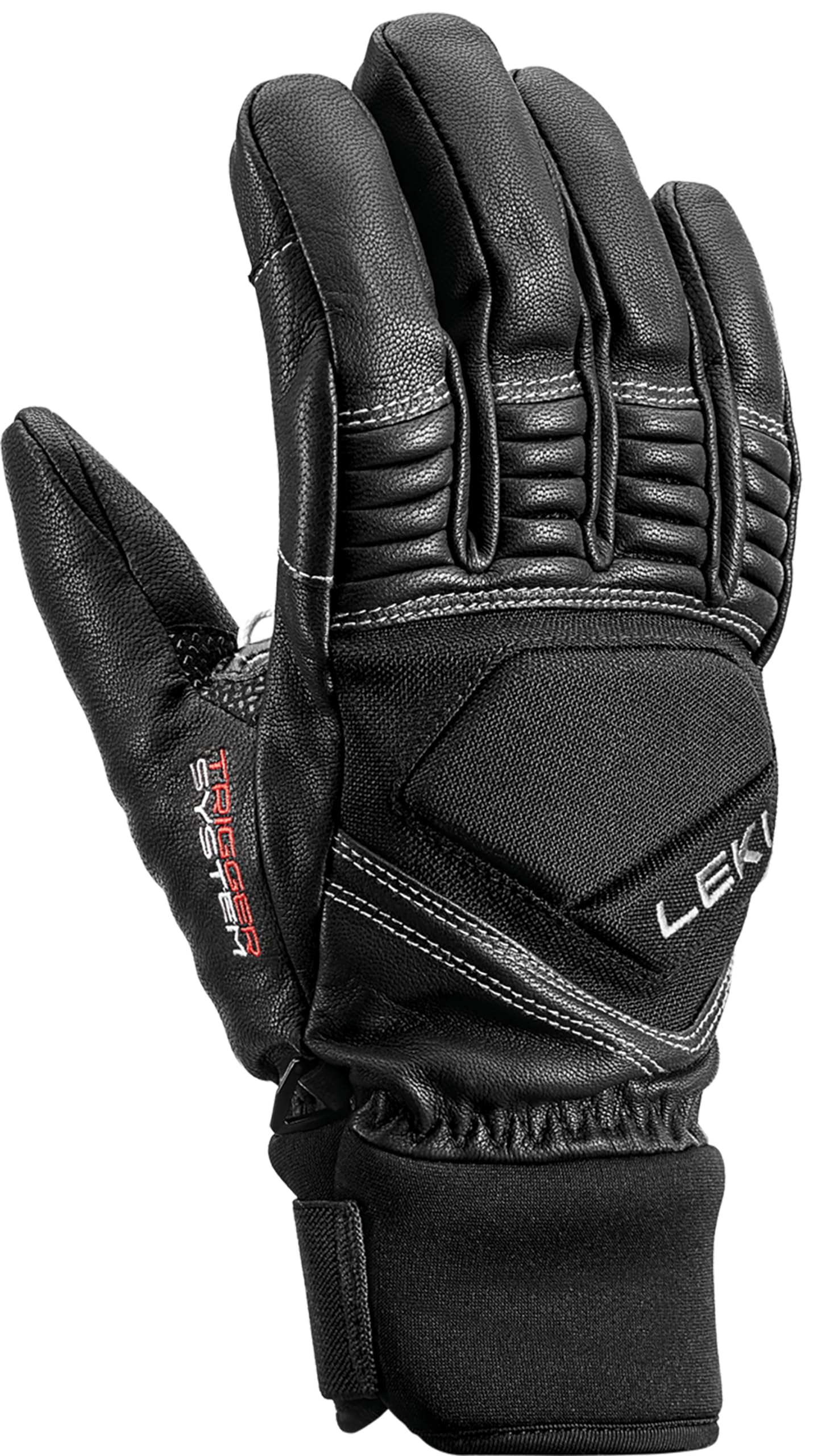 LEKI Copper S Insulated Ski & Snowboard Gloves - Black, Large
