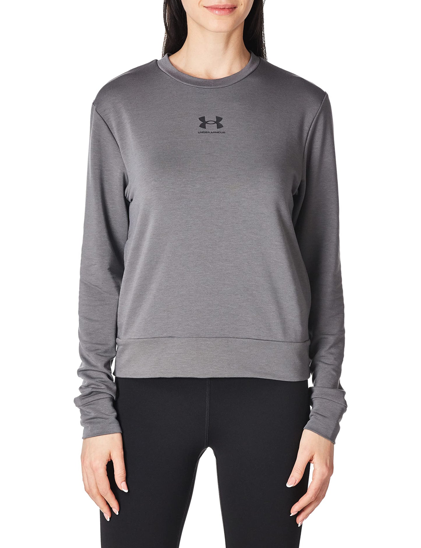 Under Armour Women's Rival Terry Crew - Small