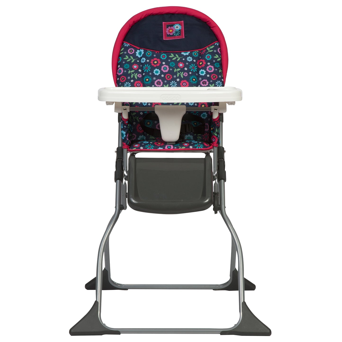 Cosco Kids Highchair for Baby Simple Foldable High Chair Convenient Lightweight and Compact Design Flower Garden