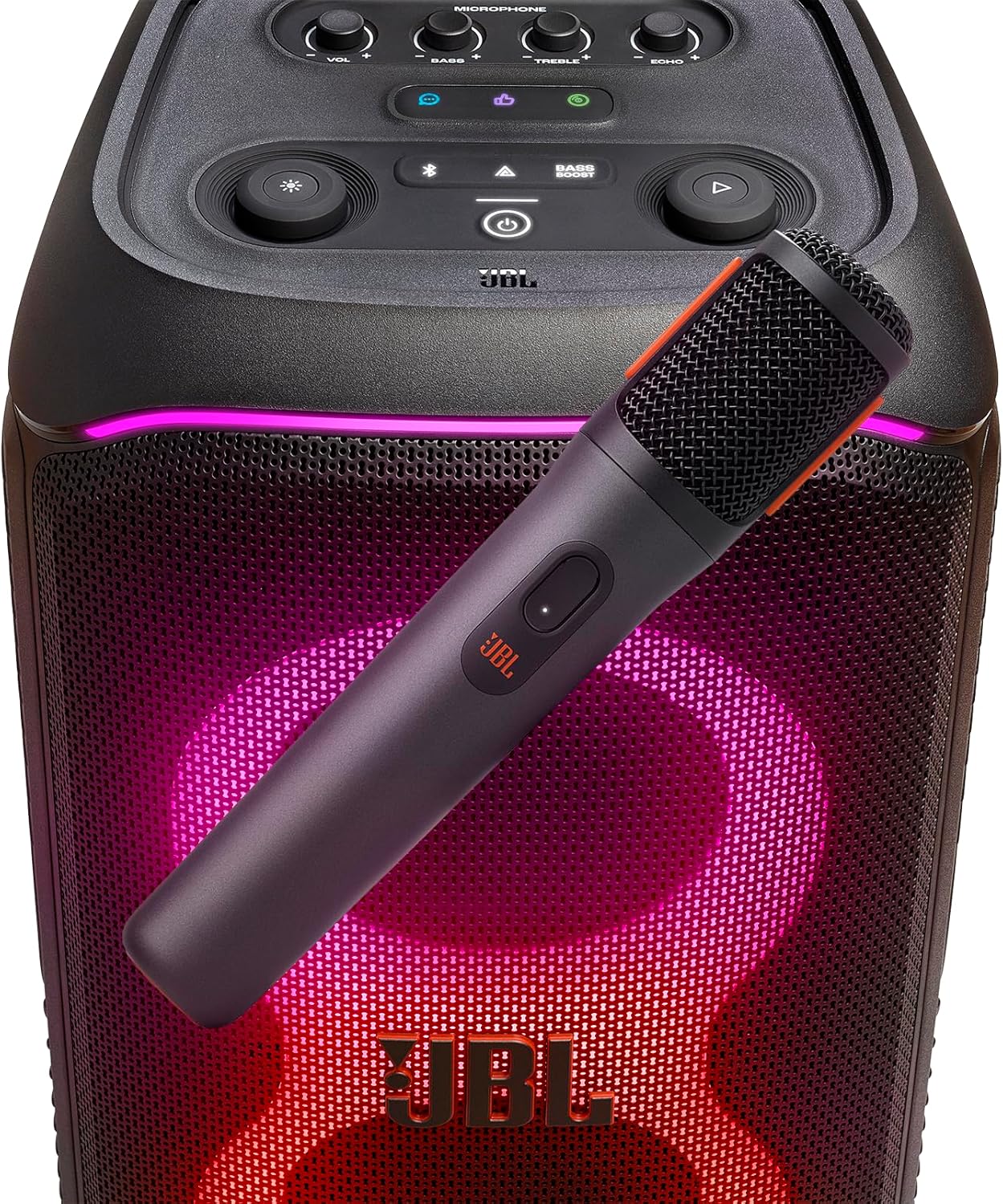 JBL - PartyBox Wireless Microphones - Black