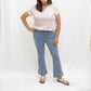 Charlie B - Women's V Neck Linen Shirt