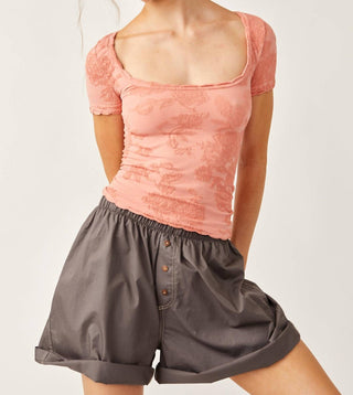 Camiseta sem costura Free People - Send Love