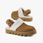 All Black - Women's Sherpa Sling Mule