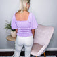 Entro - Zola Bubble Sleeve Top
