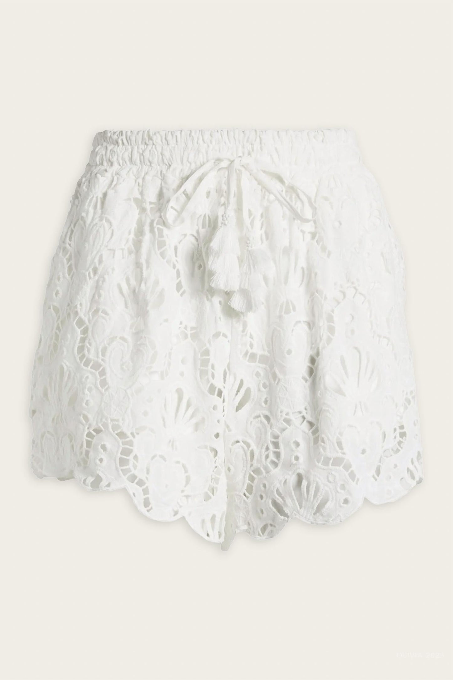 Farm Rio - Seashell Eyelet Short